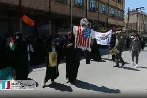 گزارش تصویری؛ راهپیمایی روز جهانی قدس در شهرستان آبادان 