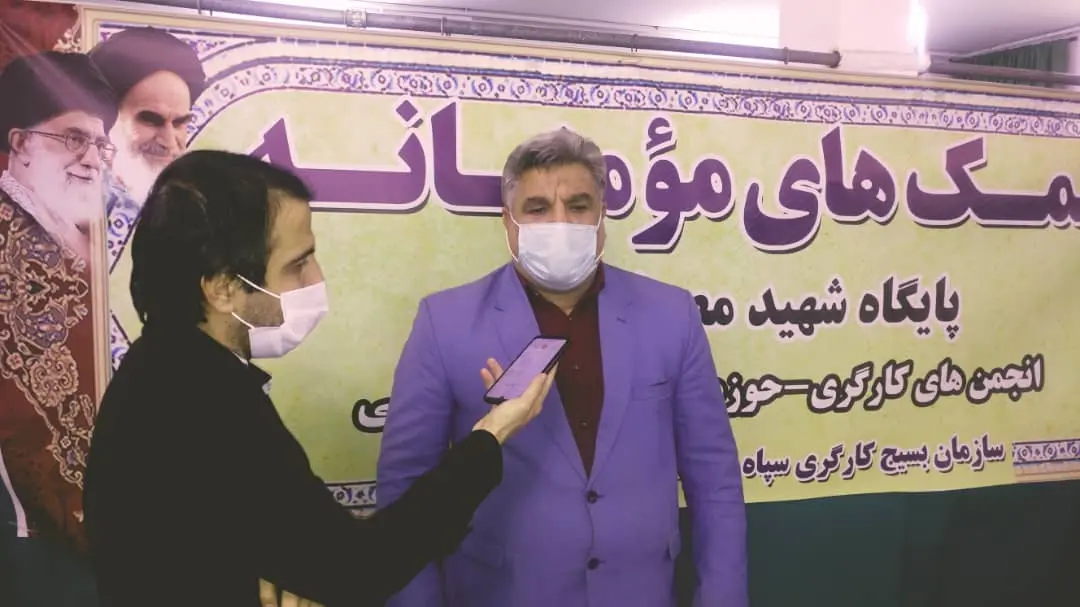 سبد کالای حمایتی کارگران ساختمانی قم در ایام کرونا به عدد ۱۴هزار رسید