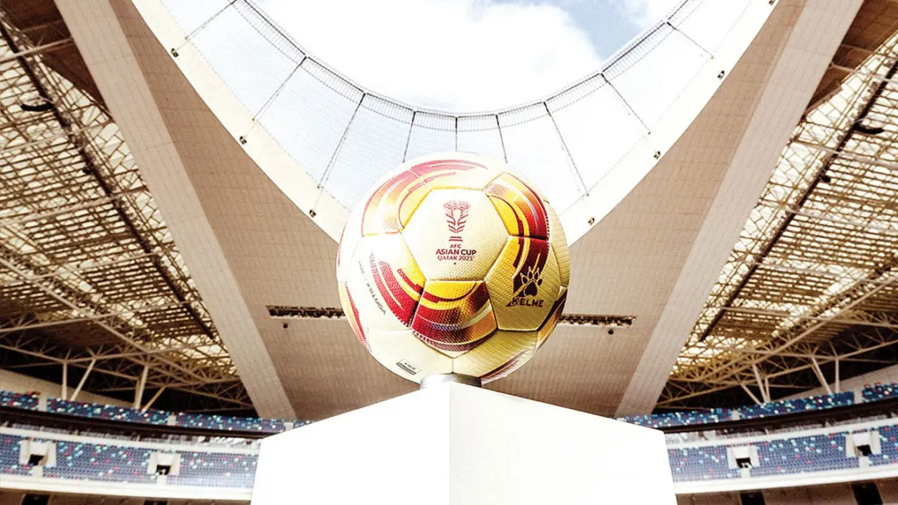 توپ فینال جام ملت‌های آسیا مشخص شد (عکس)