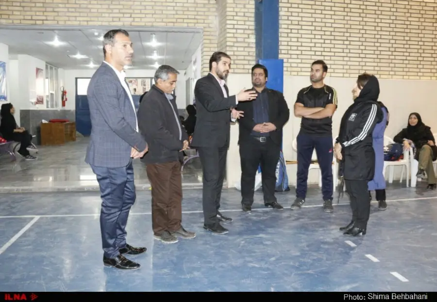 گزارش تصویری دیدار شهردار آبادان با ورزشکاران رشته بدمینتون