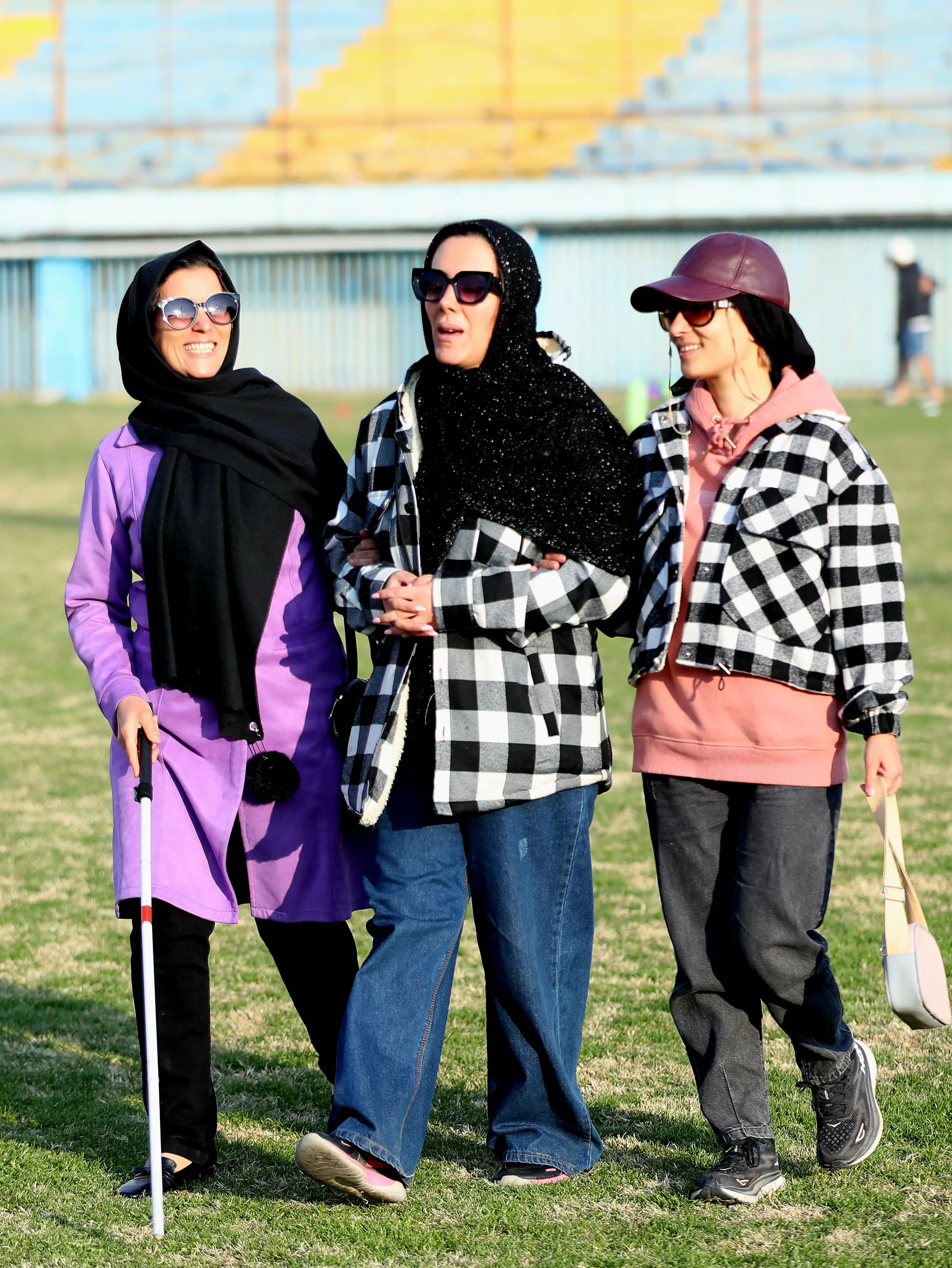 حضور پررنگ و ویژه روشندلان در تمرین شمس‌آذر