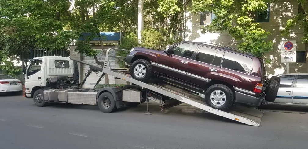 حمل خودرو های میلیاردی بازیکنان پرسپولیس در خودروبر امید