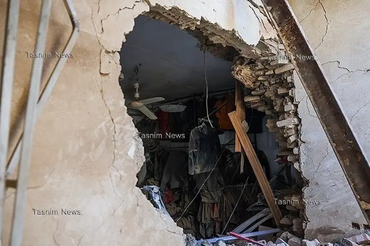 تصاویری از موشک تاماهاوک که در مولوی عمل نکرد