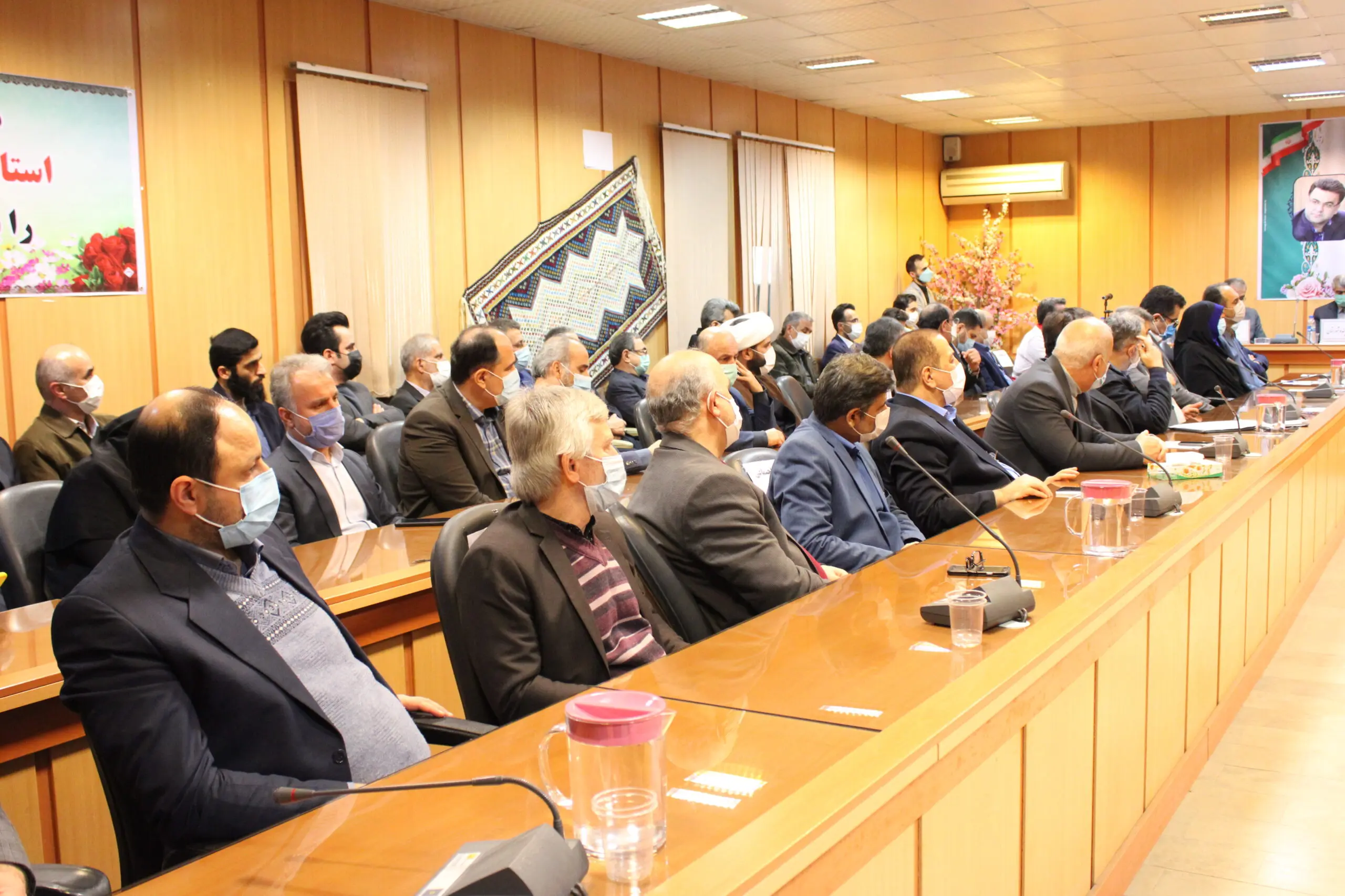 برگزاری مراسم معارفه موسی فکور به عنوان سرپرست فرمانداری فومن