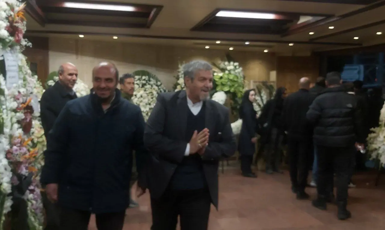 مراسم ترحیم اشرف بروجردی برگزار شد+ عکس