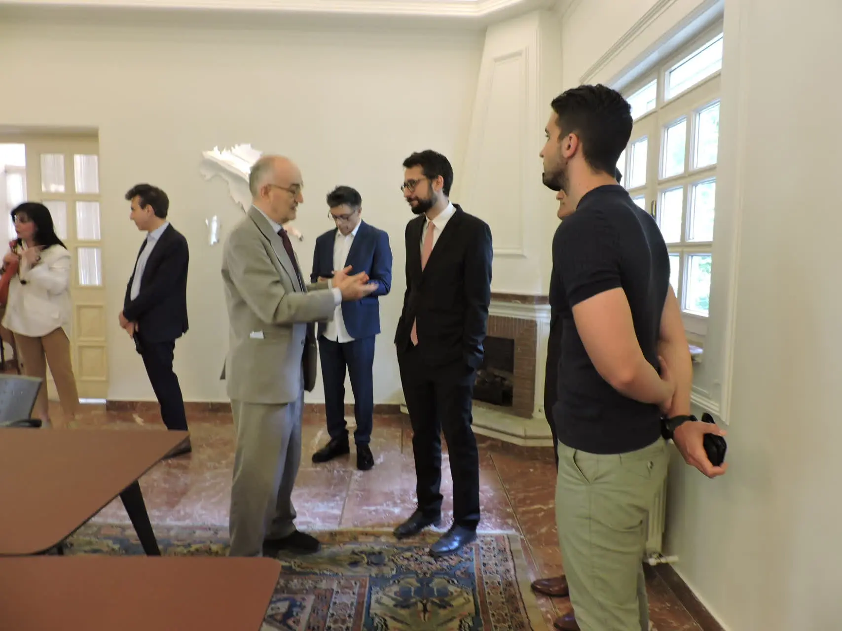 سالن کنفرانس اقامتگاه سفیر ایتالیا در تهران افتتاح شد