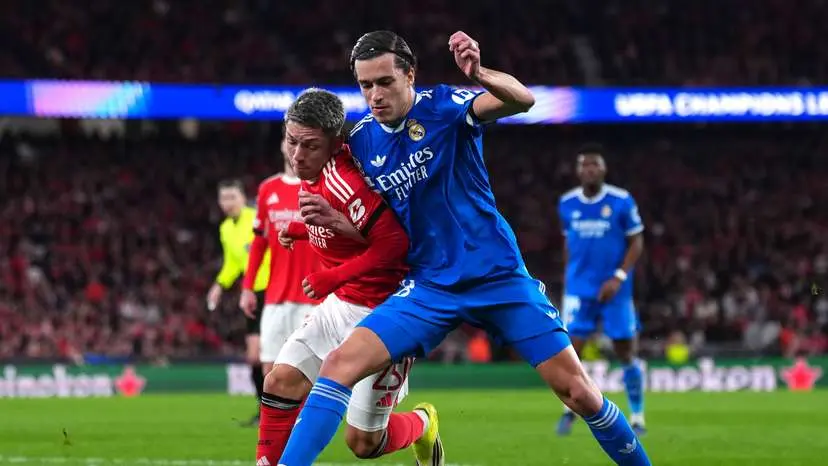 نمرات بازیکنان رئال در دیدار با بنفیکا