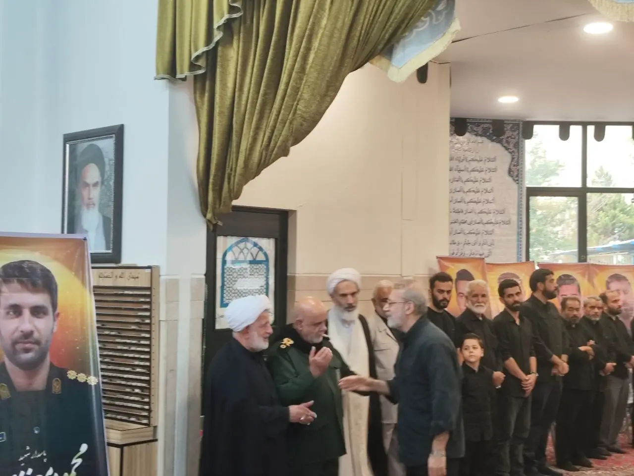 مراسم گرامیداشت شهدای نیروی قدس سپاه و جنگ تحمیلی ۱۲ روزه + تصاویر