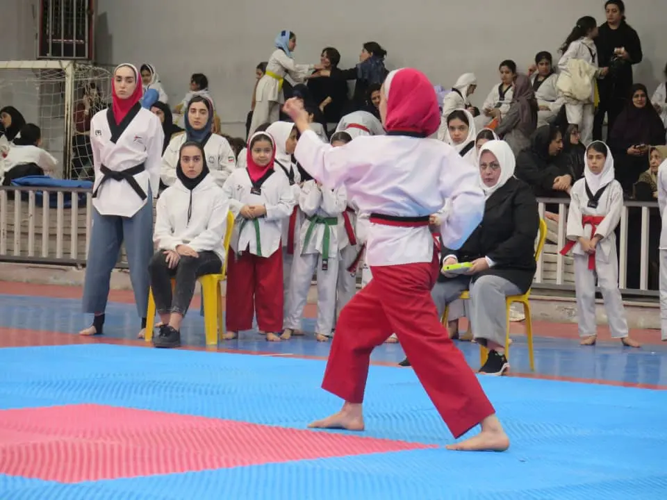 برگزاری مسابقات پومسه چندجانبه شهرستان خمام با حضور ۲۰۰ ورزشکار