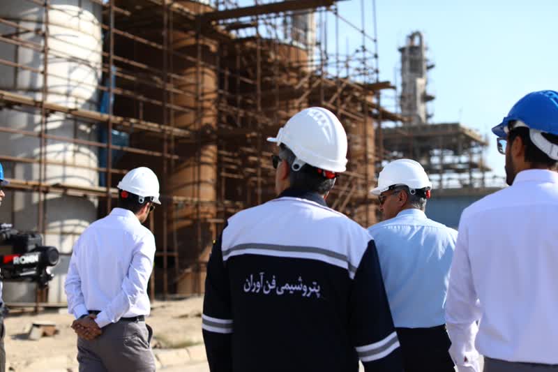 فن آوران پیشرو در توسعه پایدار و نوآوری/ پیشرفت در پروژه بازیابی CO2 پتروشیمی فنآوران