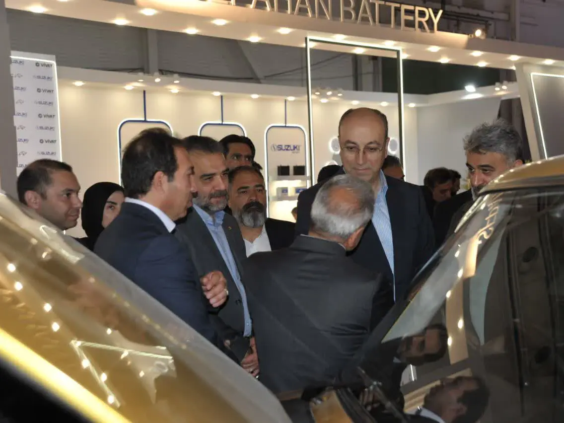 گزارش تصویری از بازدید مدیرعامل گروه سایپا از نمایشگاه ایران اکسپو ۲۰۲۵