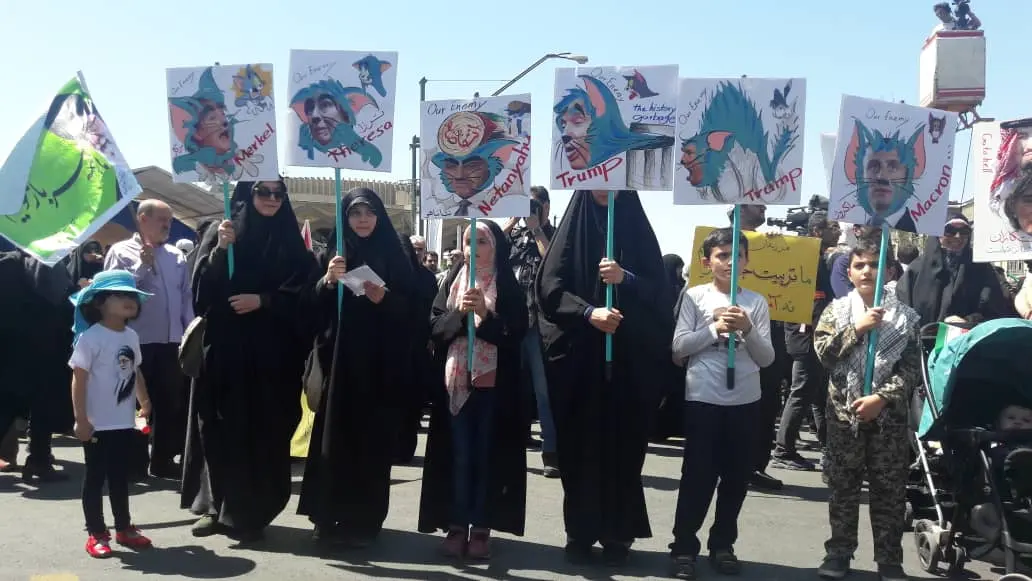 طنین ندای آزادی قدس در سراسر کشور/ حضور چشمگیر مردم و مسئولان در حمایت از فلسطین + تصاویر