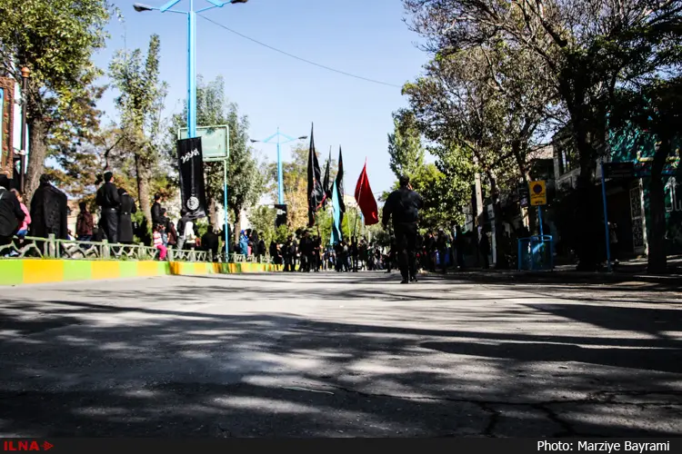 پاکبانان محرم به احترام طبیعت قامت خم کردند