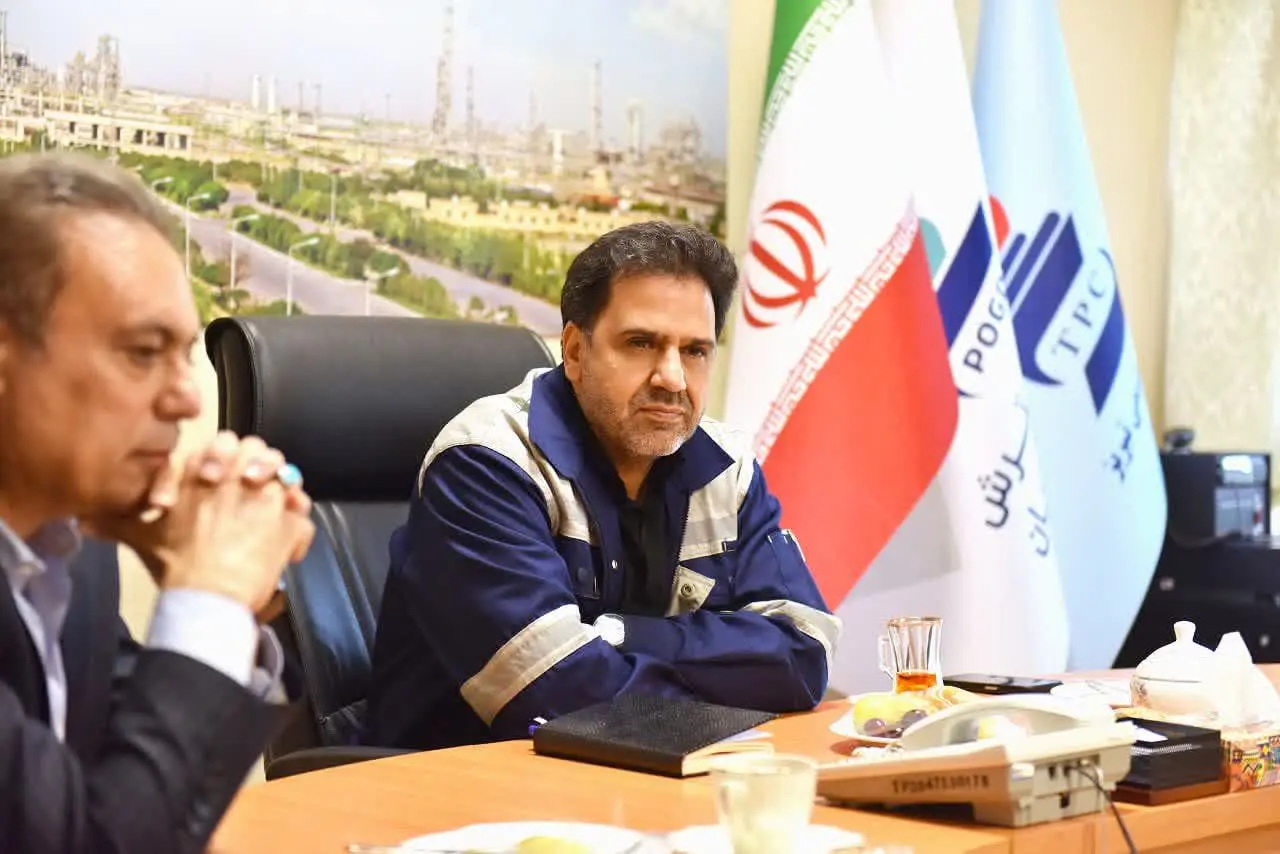 حمایت از پروژههای توسعهای پتروشیمی تبریز؛ محور گفتوگوی مدیران عامل بانک گردشگری و پتروشیمی تبریز