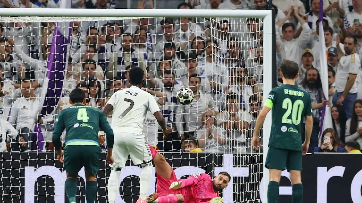 فرصت‌سوزی بزرگ وینیسیوس در شب پرشور برنابئو