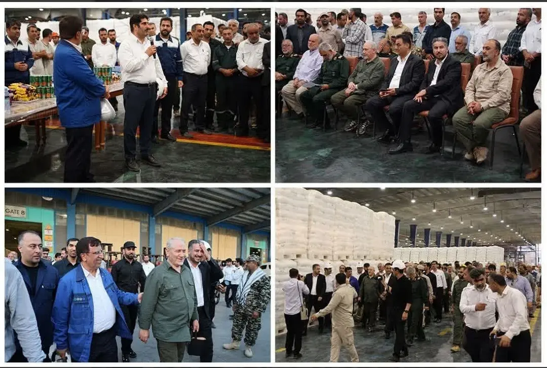 بازدید سرلشکر صفوی و هیئت همراه از مجتمع پتروشیمی مارون 