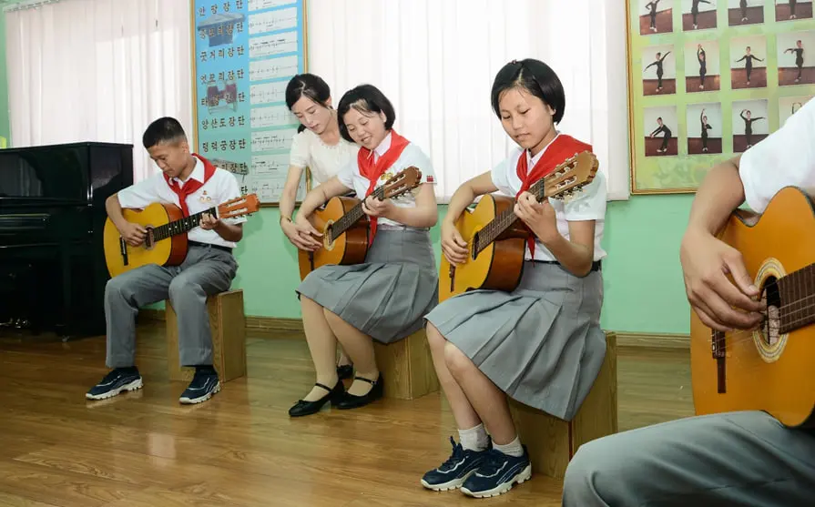 DPRK Leader Shares Moments with Children