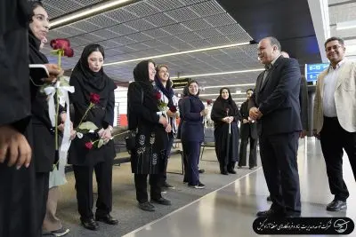 قدردانی مدیرعامل شرکت توسعه و مدیریت بنادر و فرودگاههای کیش از بانوان شاغل در این مجموعه