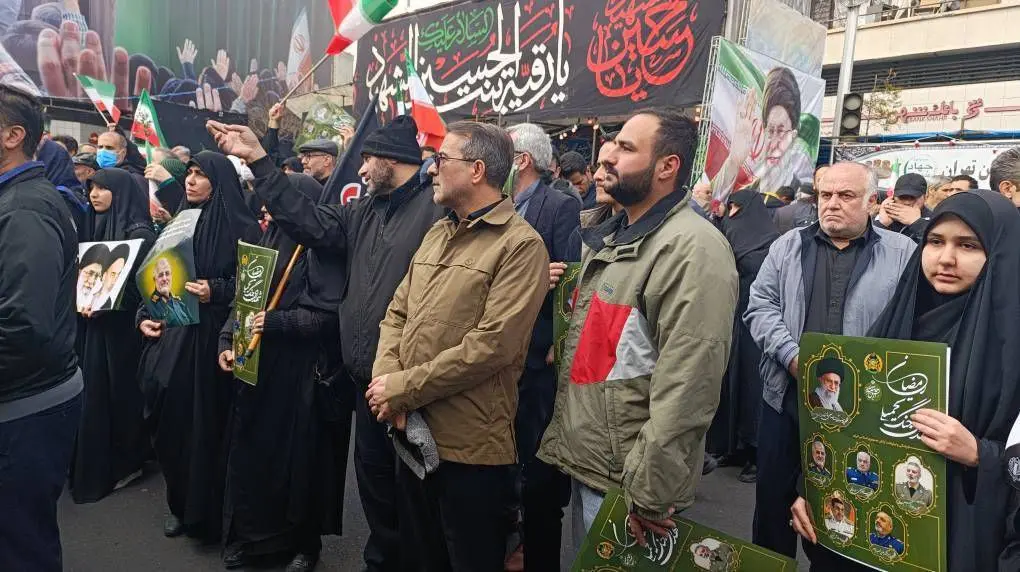 برگزاری مراسم تشییع فرماندهان شهید «جنگ رمضان»+ فیلم+ تصاویر