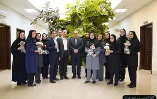 قدردانی مدیرعامل شرکت توسعه و مدیریت بنادر و فرودگاههای کیش از بانوان شاغل در این مجموعه