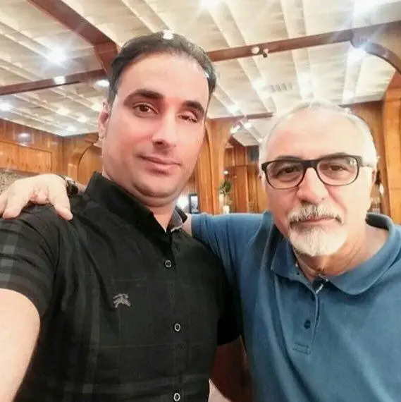 هوادار نابینای استقلال در اردوی آبیها (عکس)