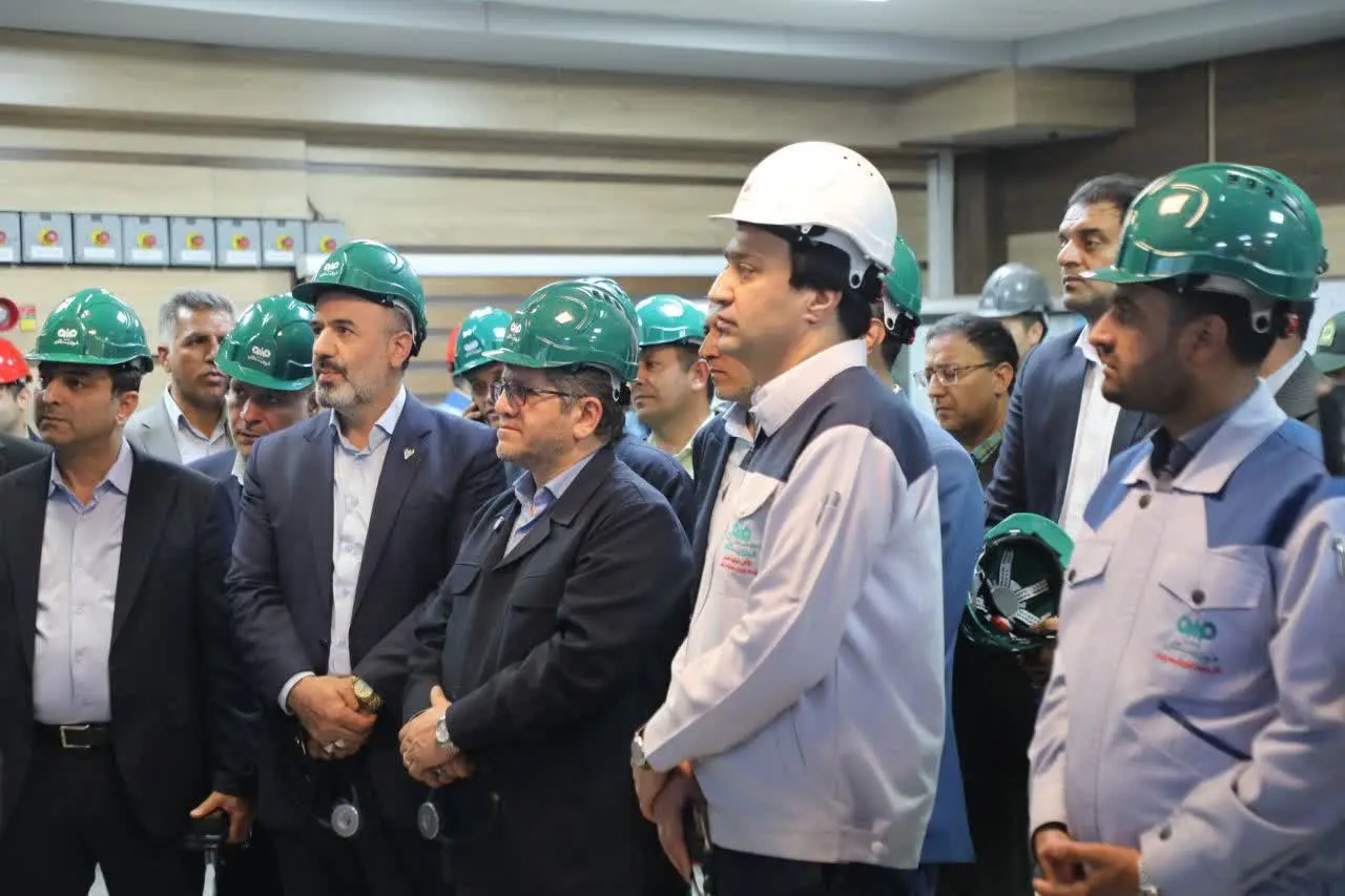 بازدید جبارعلی ذاکری، مدیرعامل راه آهن جمهوری اسلامی ایران از شرکت فولاد سنگان