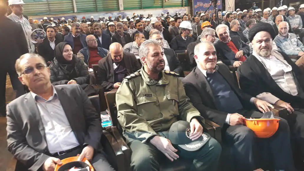 بهرهبرداری از تولید فولاد API تختالهای نفتوگاز ترش در شرکت فولاد مبارکه اصفهان