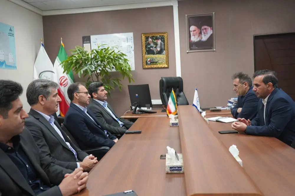 دیدار مدیرشعب بانک سپه استان با مدیرعامل پتروشیمی ایلام