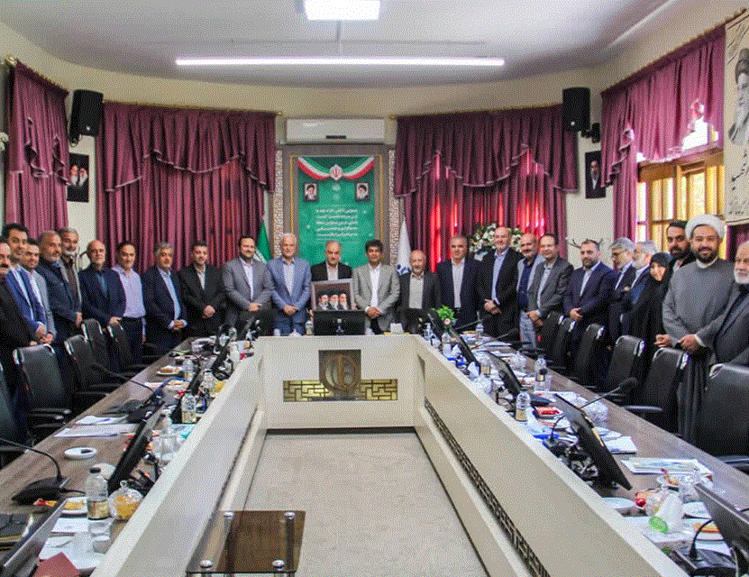 نشست کمیسیون تلفیق شورای شهر اصفهان با مدیرعامل گروه فولاد مبارکه