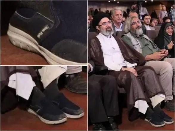 کفش ساده و ایرانی رهبر انقلاب + تصویر