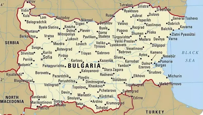 کشور بلغارستان کجاست ؟