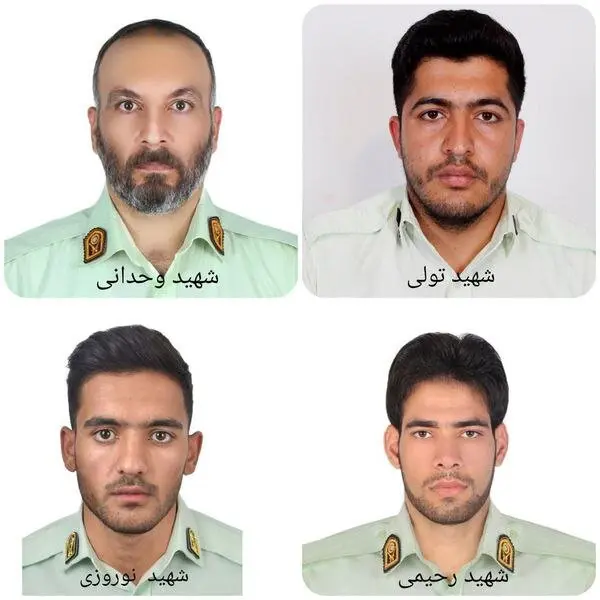 اعلام اسامی ۵ شهید حادثه تروریستی محور خاش–ایرانشهر