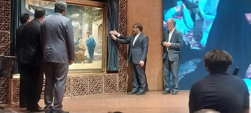 آخرین نقاشی حسن روح‌الامین رونمایی شد
