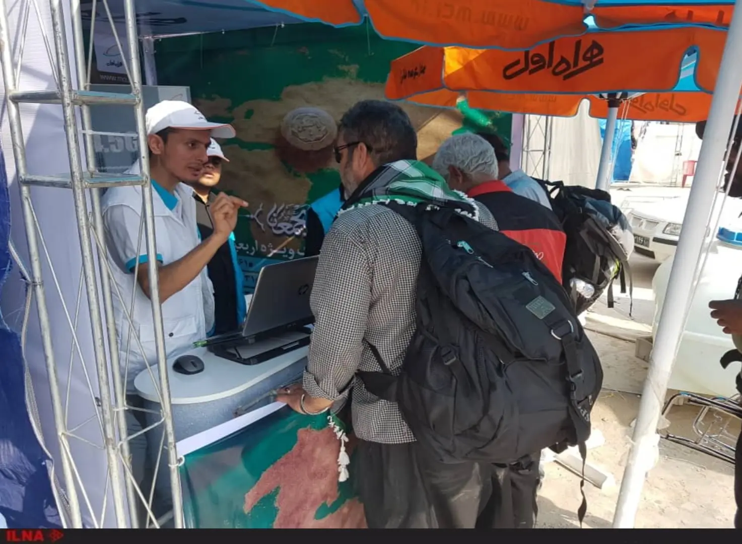ارائه خدمات رایگان اپراتور همراه اول در مرز چذابه