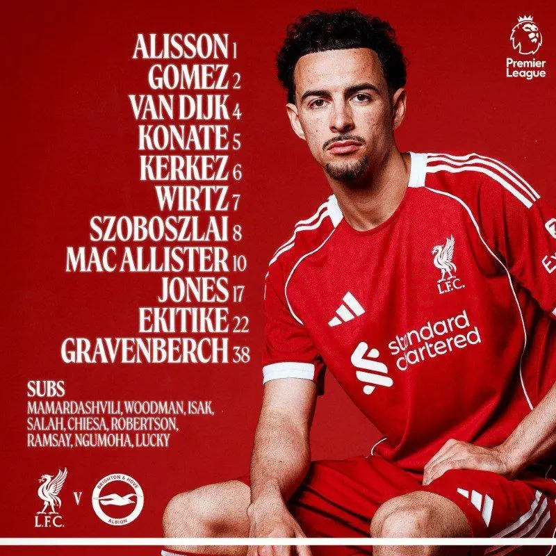 بازگشت صلاح به نیمکت لیورپول