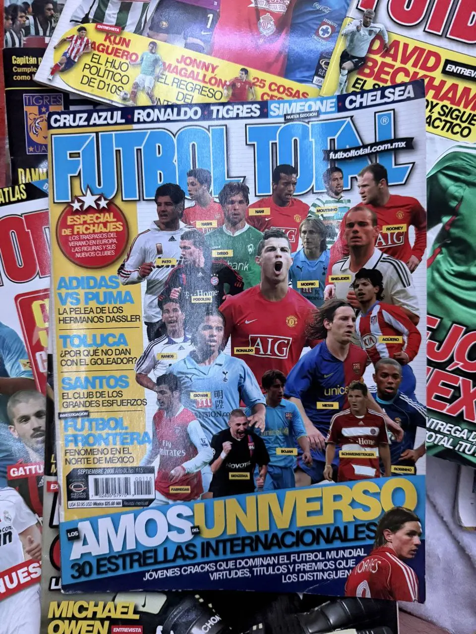 پیش‌بینی فوتبالیست‌های آینده‌دار در سال ۲۰۰۸؛ از رونالدو تا مودریچ (عکس)