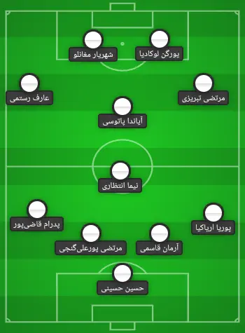 تیم منتخب هفته چهارم لیگ برتر