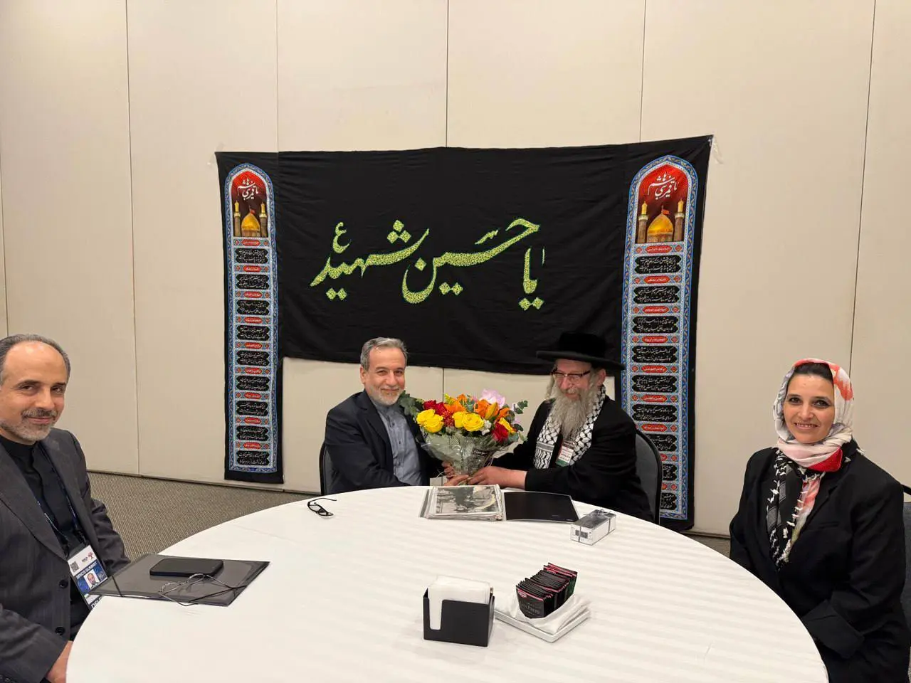 دیدار و گفت‌وگوی خاخام ضد صهیونیست با عراقچی