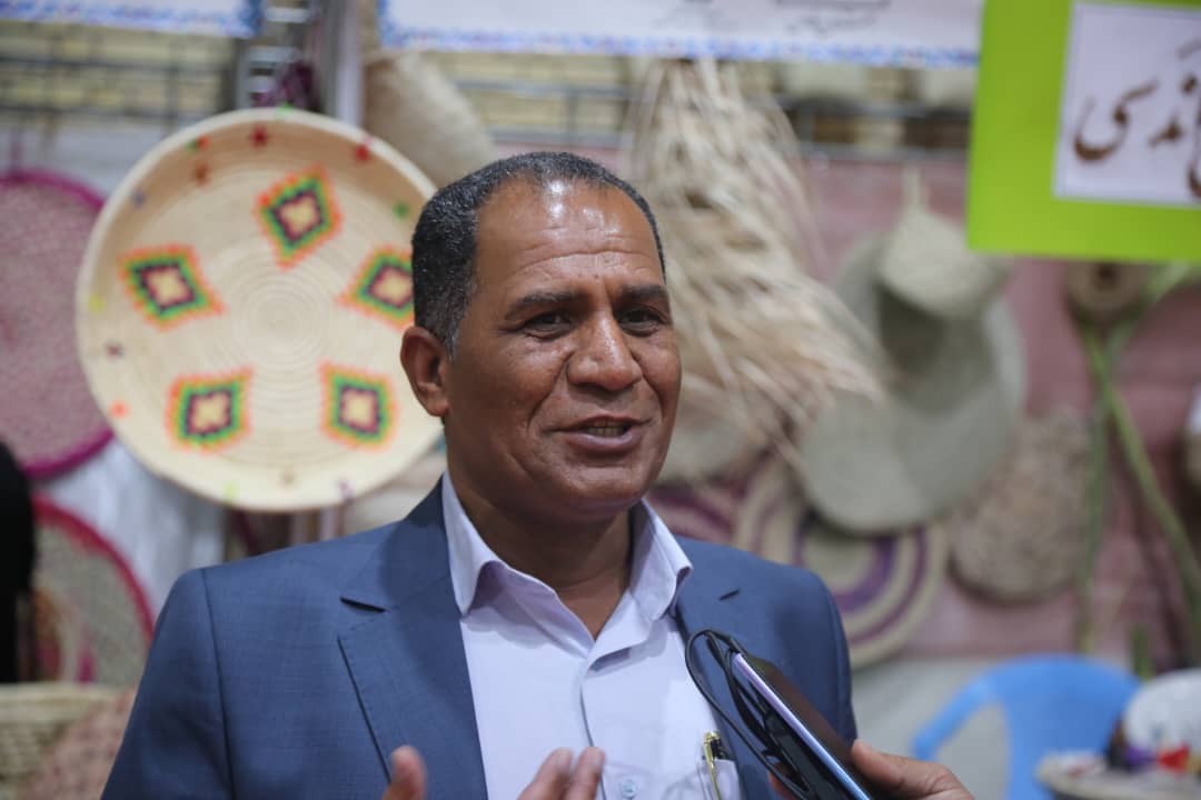 نخستین نمایشگاه تخصصی حصیربافی در شهرستان مهر فارس برگزار شد