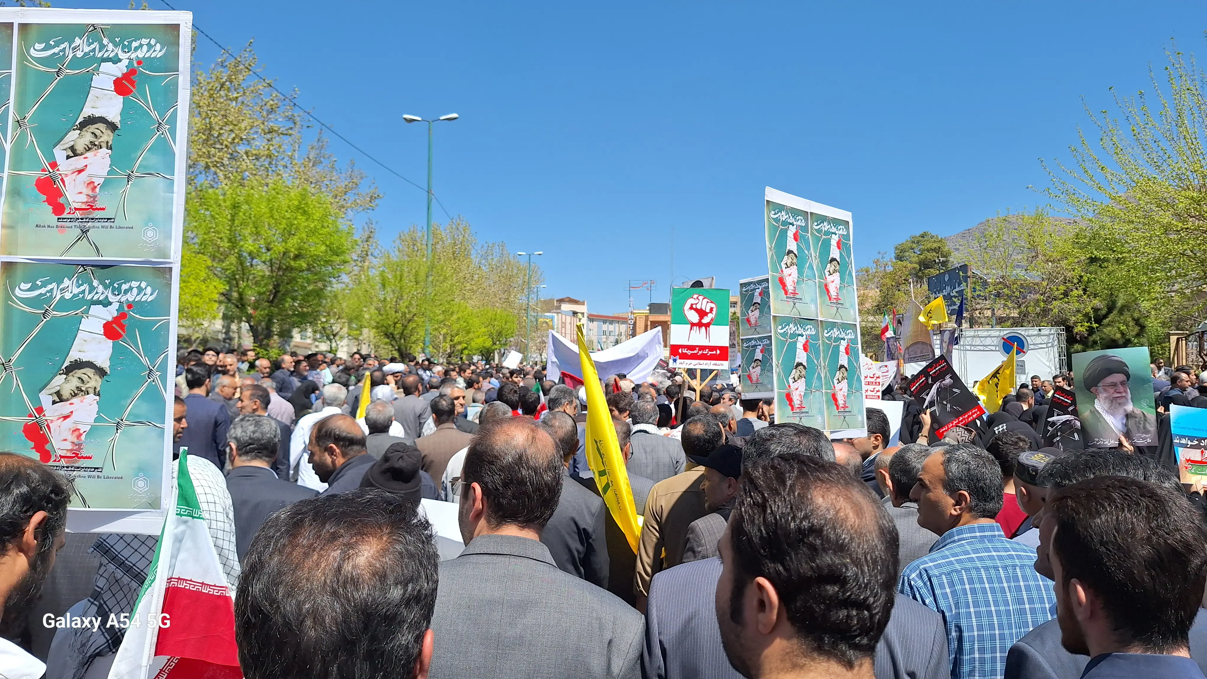 حضور پر شور مردم لرستان در راهپیمایی روز جهانی قدس