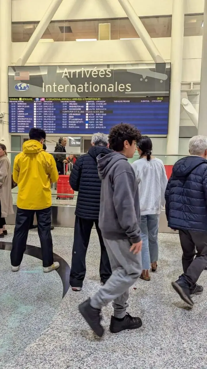 پژمان جمشیدی به کانادا رفت؟ + عکس