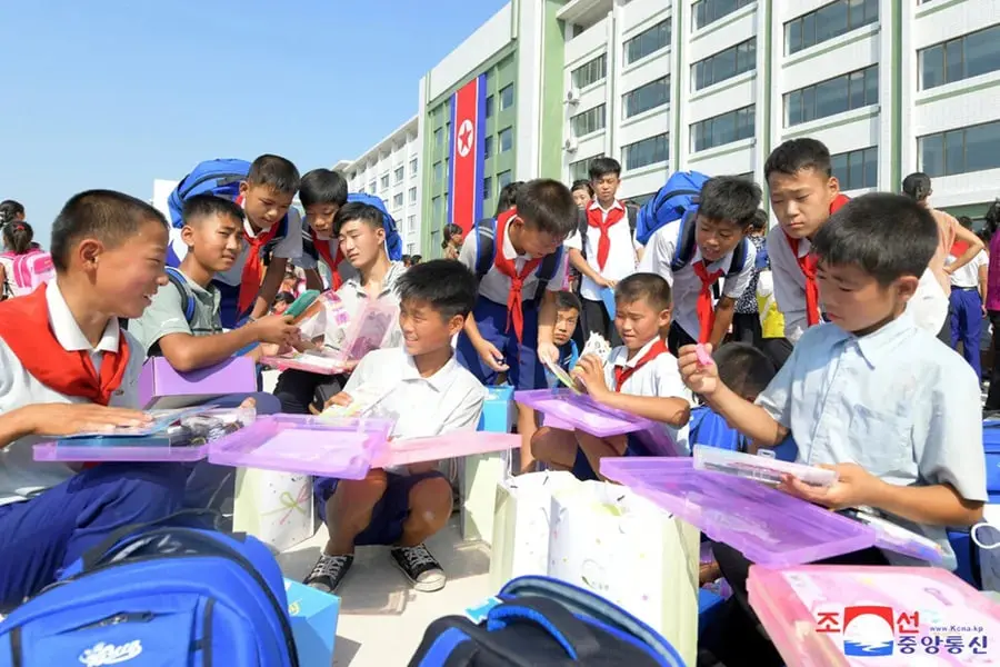 DPRK Leader Shares Moments with Children