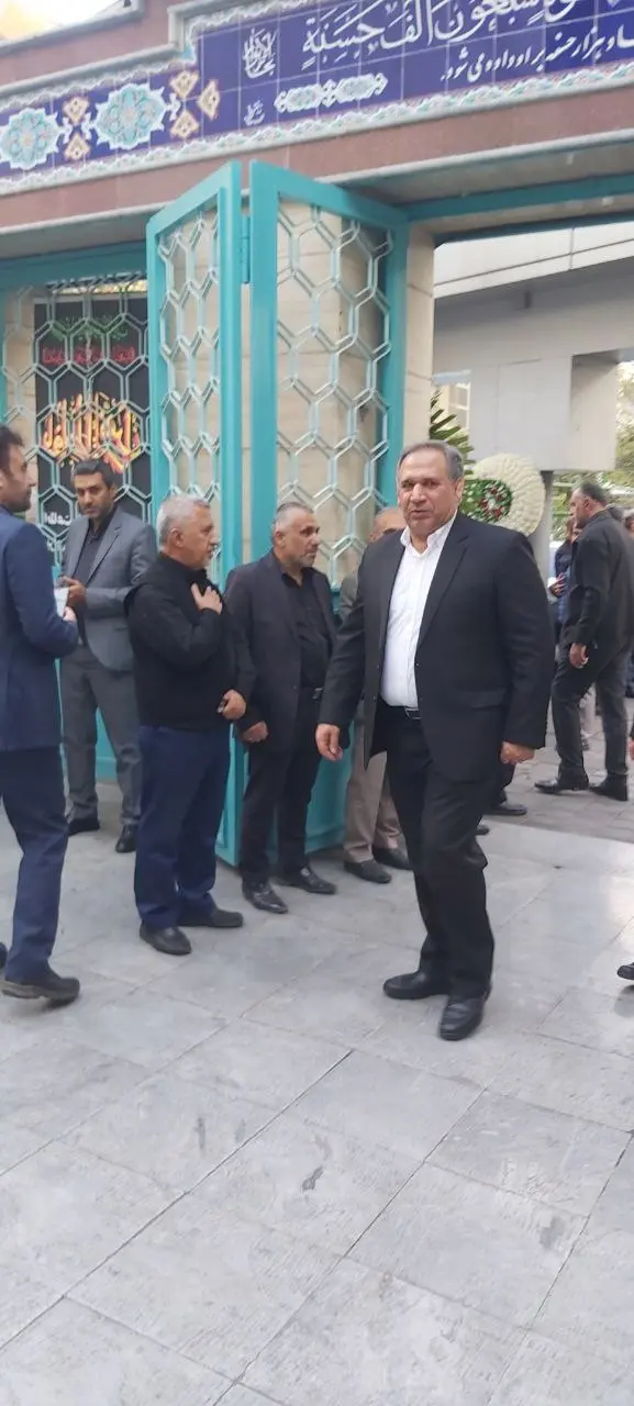 برگزاری مراسم ترحیم خواهر محمود احمدی‌نژاد + تصاویر