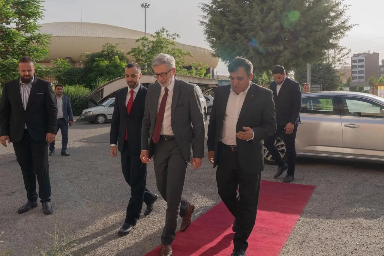 ملاقات رسمی سفیر فرانسه در ایران با رییس باشگاه استقلال
