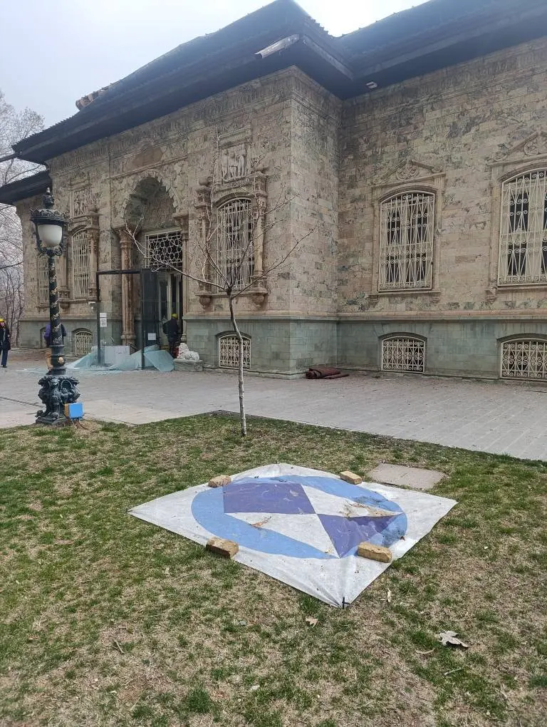 جزییات خسارت سازه‌ای به سه بنای تاریخی سعدآباد در پی بمباران آمریکایی-صهیونی