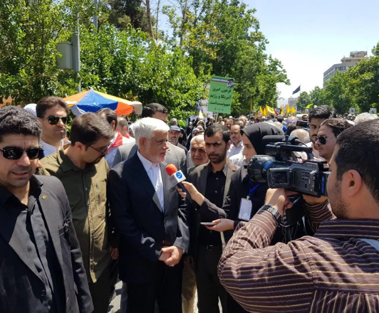 طنین ندای آزادی قدس در سراسر کشور/ حضور چشمگیر مردم و مسئولان در حمایت از فلسطین + تصاویر