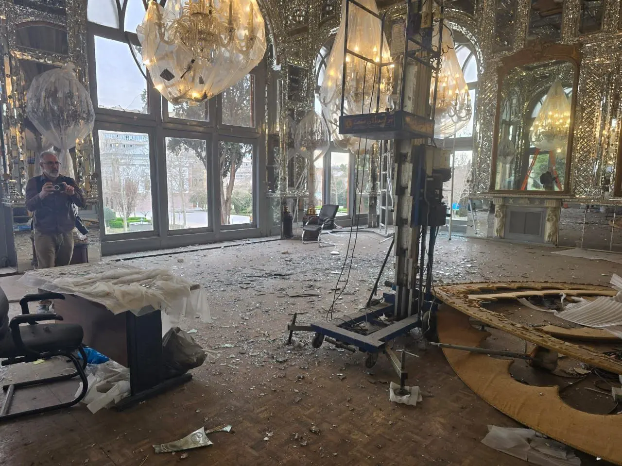 ازحمله به محدوده تاریخی تهران؛ آسیب به کاخ گلستان و بازار بزرگ/ وزیر میراث: پیگیری از مسیرهای بین‌المللی