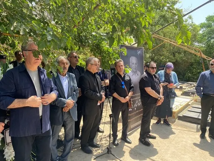 پیکر شاپور رحیمی خواننده و نوازنده عود در خانه ابدی آرام گرفت+عکس