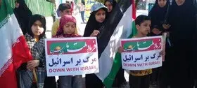 راهپیمایی حمایت از مردم غزه در اهواز برگزار شد 