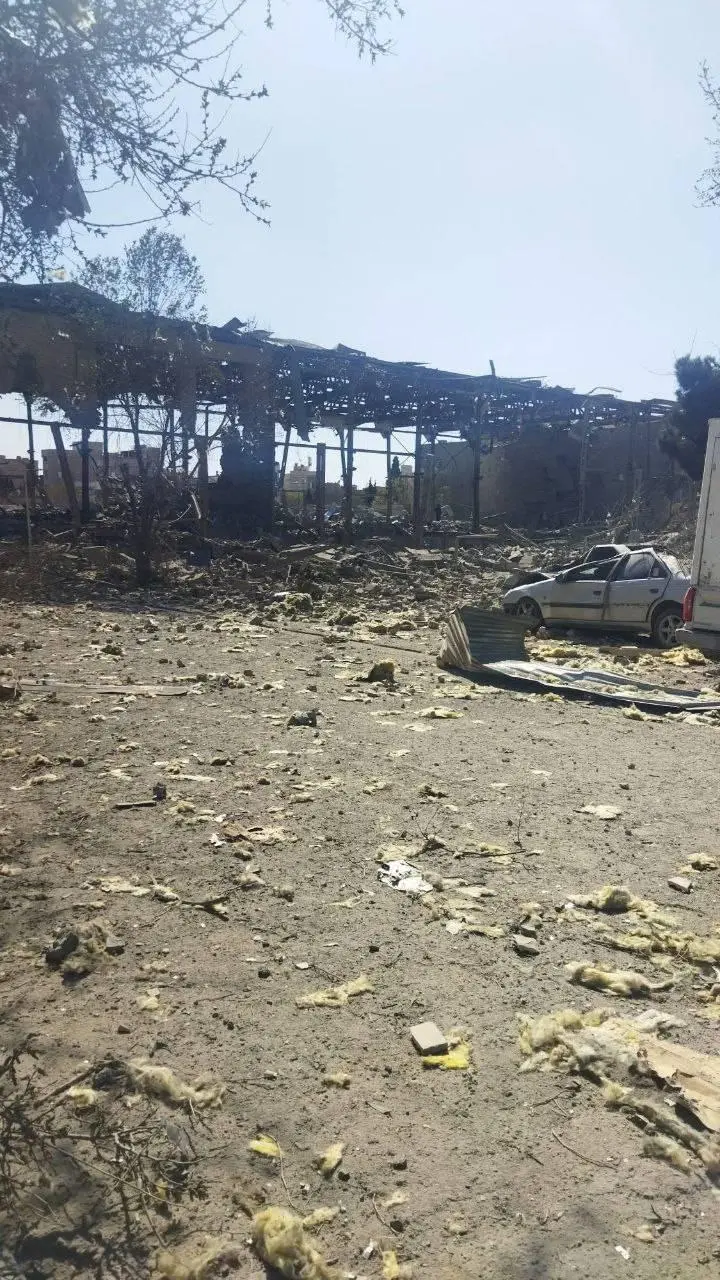 حمله تخریب کننده به مجموعه ورزشی بعثت تهران